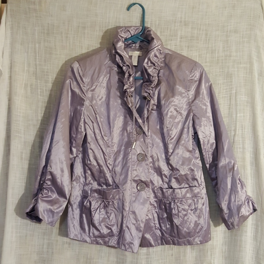 Chicos size 0 ( size 6) jacket 3/4 sleeve nwot